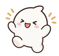 Mochi が喜んでいる