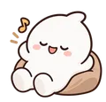 Mochi がくつろいでいる